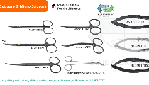 Blue & Green Inc / Scissors & Micro Scissors Logo